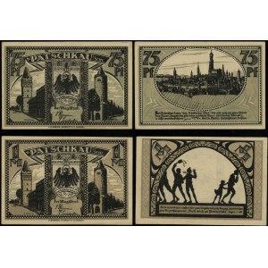 Śląsk, zestaw: 75 fenigów i 1 marka, 1922