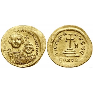 Bizancjum, solidus, ok. 613-616, Konstantynopol