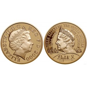 Wielka Brytania, 5 funtów, 2000, Llantrisant