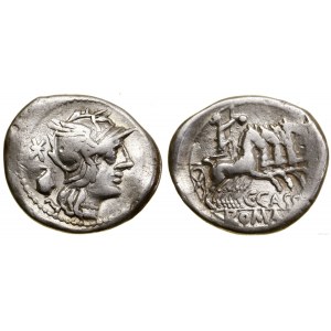 Republika Rzymska, denar, 126 pne, Rzym