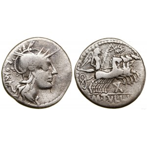 Roman Republic, denarius, 120 B.C., Rome