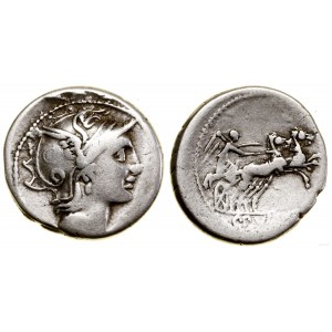 Republika Rzymska, denar, 110-109 pne, Rzym