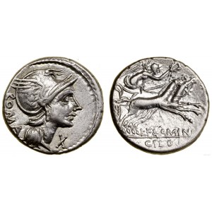 Republika Rzymska, denar, 109-108, Rzym