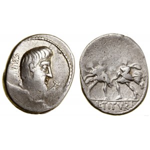 Roman Republic, denarius, 89 BC, Rome