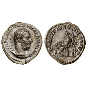 Roman Empire, denarius, 217, Rome