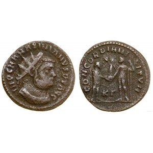 Cesarstwo Rzymskie, antoninian bilonowy, 295-296, Cyzicus