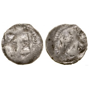 Poland, crown denarius, 1386-1389, Wschowa