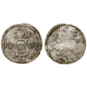 Poland, dwudenar, 1609, Vilnius