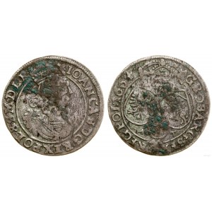 Poland, sixpence, 1664 AT, Bydgoszcz