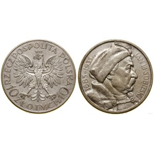 Poland, 10 zloty, 1933, Warsaw