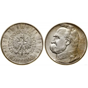 Poland, 10 zloty, 1938, Warsaw