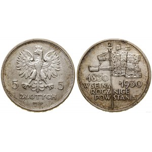 Poland, 5 zloty, 1930, Warsaw