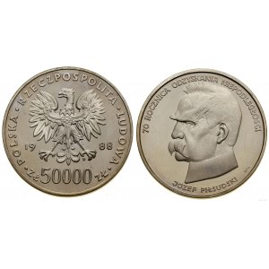 Poland, 50,000 zloty, 1988, Warsaw
