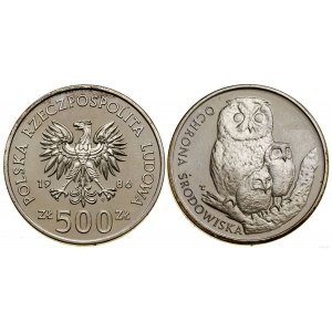 Polska, 500 złotych, 1986, Warszawa