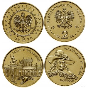 Poland, set of 2 x 2 gold, Warsaw