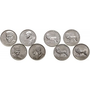 Congo, 4 x 1 franc set, 2004