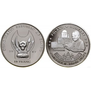 Kongo, 10 franków, 2007