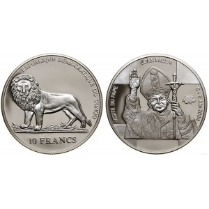 Congo, 10 francs, 2004