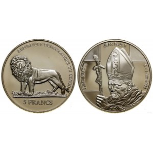 Congo, 5 francs, 2004