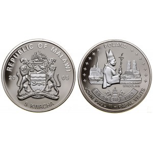 Malawi, 5 kwacha, 2005