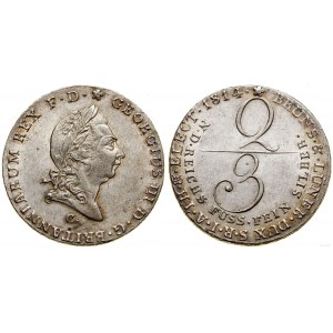 Niemcy, gulden, 1814 C, Clausthal