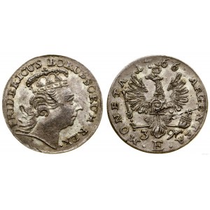 Germany, 3 pennies, 1766, Königsberg