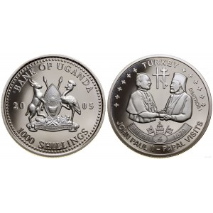 Uganda, 1,000 shillings, 2005