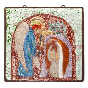 Maria FIETKIEWICZ (1934-2015), Tile Annunciation