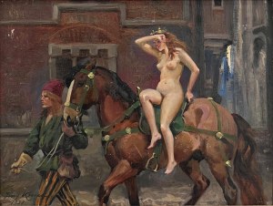 Jerzy KOSSAK (1886-1955), Lady Godiva, 1930