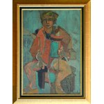 Felicjan SZCZĘSNY KOWARSKI (1890-1948), Porträt eines Jungen, 1946