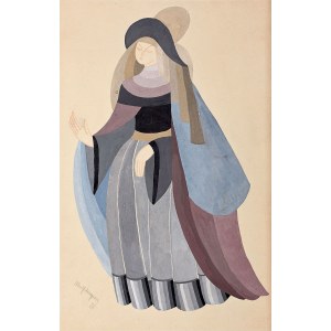 Alice HOHERMANN (1902-1943), Säule - Verheiratet, 1928