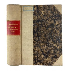 Jakób Gieysztor, Memoirs from the years 1857-1865 Volume I and II