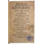 Philippe Macquer, Dějiny římské republiky od založení Říma po císaře, druhý díl