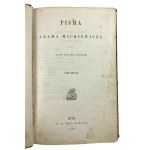Writings of Adam Mickiewicz. Volume II. Library of Polish Writers Volume IX