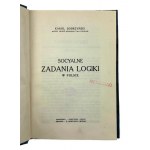 Karol Bobrzynski, Soziologische Aufgaben der Logik in Polen