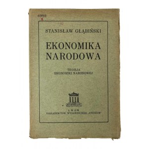 Stanisław Głąbiński, Ekonomia narodowa