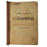 Eine Sammlung von Romanen von J. I. Kraszewski: Metamorphosen. Band III