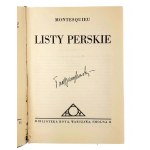 Montesquieu, przełożył Tadeusz Boy Żeleński, Listy Perskie