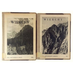 Wierchy. Jahrbuch den Bergen gewidmet. Jahr 25-28 (4 Bücher), Kollektivarbeit