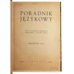 Poradnik Językowy Rocznik 1934, Praca zbiorowa