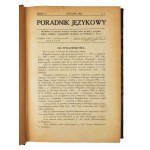 Jazyková príručka. Séria C (1925) + Ročenka XXII-XXIV (1926-1929)