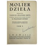 Molier. Dzieła Tom I-VI, przekład. Tadeusz Boy Żeleński