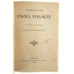 Julian Klaczka, Polish Writings