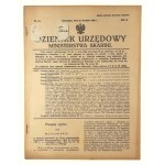 Official Journal of the Ministry of the Treasury No. 24, No. 25, No. 36