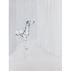 Agata Strzemecka (geb. 1992), Moderner Dalmatinerhund, 2022