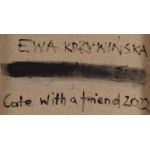 Ewa Krzywinska (b. 1976, Bogatynia), Cate with a Friend, 2022