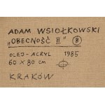 Adam Wsiołkowski (ur. 1949, Kraków), Obecność II, 1985