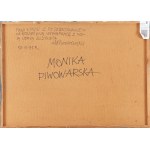 Monika Piwowarska (1914 Orenburg, Rosja - 2006 Warszawa), Kompozycja abstrakcyjna, 1995