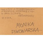 Monika Piwowarska (1914 Orenburg, Rusko - 2006 Varšava), Abstraktná kompozícia, 1995