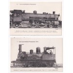 Francia vasút, gőzmozdonyok, vonatok - 51 db régi használatlan képeslap / French Railways, locomotives, trains - 51 pre...